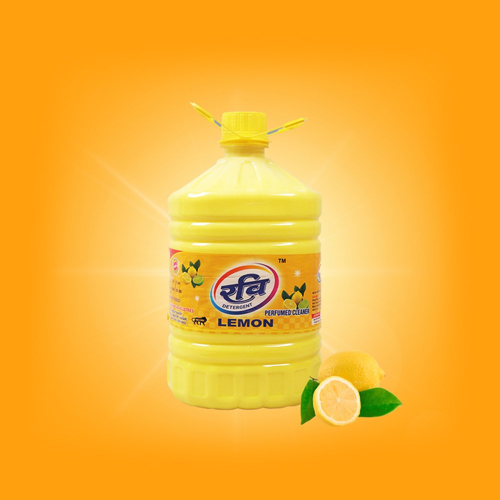 Ravi Essenced Phynale (Lemon) 5 Litre